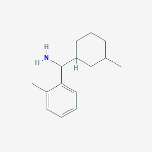 molecular formula C15H23N B1525023 (3-甲基环己基)(2-甲苯基)甲胺 CAS No. 1250350-11-8