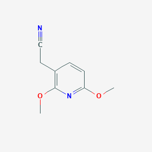 2-(2,6-Dimethoxypyridin-3-yl)acetonitrile