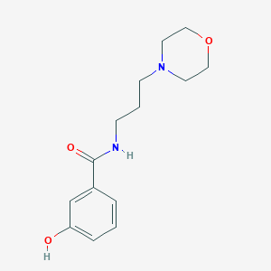 3-Hydroxy-N-(3-morpholinopropyl)benzamide