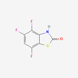 4,5,7-Trifluorobenzo[d]thiazol-2(3H)-one