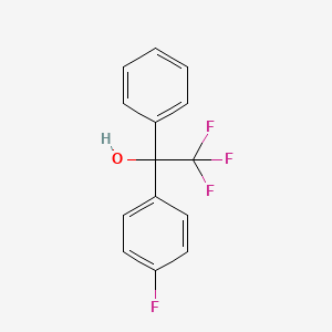 1-Phenyl-1-(4-fluorophenyl)-2,2,2-trifluoroethanol