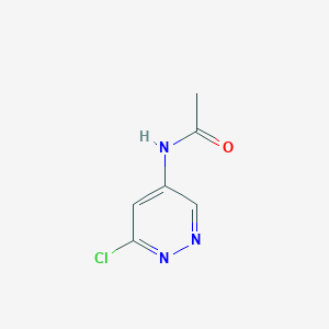 N-(6-Chloropyridazin-4-yl)acetamide