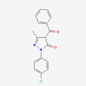 4-benzoyl-2-(4-chlorophenyl)-5-methyl-2,4-dihydro-3H-pyrazol-3-one