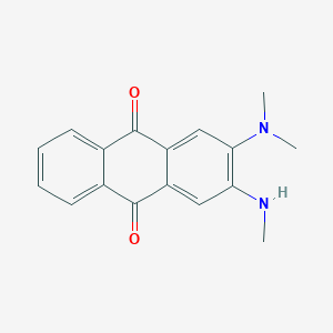 2-(Dimethylamino)-3-(methylamino)anthracene-9,10-dione