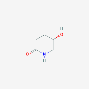 molecular formula C5H9NO2 B152506 (S)-5-羟基哌啶-2-酮 CAS No. 24211-54-9