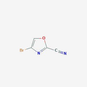 4-Bromooxazole-2-carbonitrile