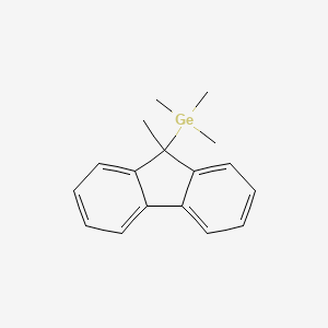 Trimethyl(9-methyl-9H-fluoren-9-YL)germane