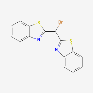 2,2'-(Bromomethylene)bis(benzo[d]thiazole)