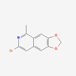 7-Bromo-5-methyl-[1,3]dioxolo[4,5-g]isoquinoline