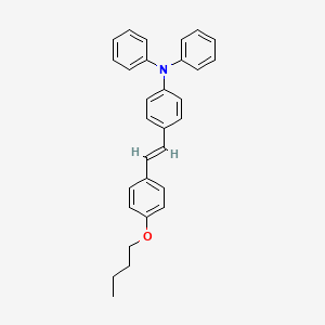 (E)-4-(4-Butoxystyryl)-N,N-diphenylaniline