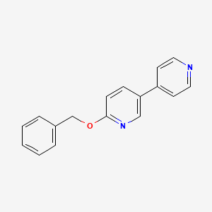 6-(Benzyloxy)-3,4'-bipyridine