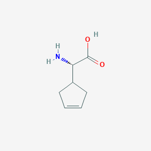 (S)-2-Amino-2-(cyclopent-3-en-1-yl)acetic acid