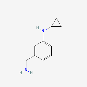 3-(Aminomethyl)-N-cyclopropylaniline