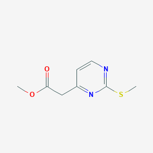 Methyl 2-(2-(methylthio)pyrimidin-4-yl)acetate