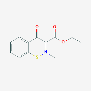 Ethyl2-methyl-4-oxo-3,4-dihydro-2H-benzo[e][1,2]thiazine-3-carboxylate