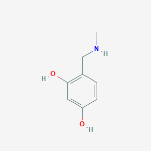 4-((Methylamino)methyl)benzene-1,3-diol