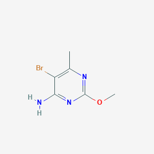 5-Bromo-2-methoxy-6-methylpyrimidin-4-amine