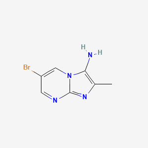 6-Bromo-2-methylimidazo[1,2-a]pyrimidin-3-amine