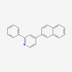 4-(Naphthalen-2-yl)-2-phenylpyridine