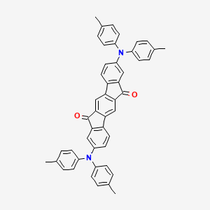 2,8-Bis[bis(4-methylphenyl)amino]indeno[1,2-b]fluorene-6,12-dione