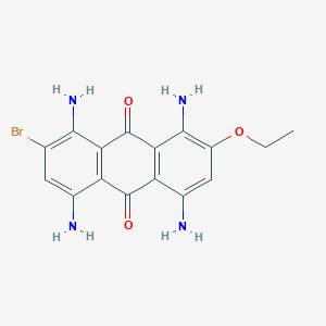 1,4,5,8-Tetraamino-2-bromo-7-ethoxyanthracene-9,10-dione