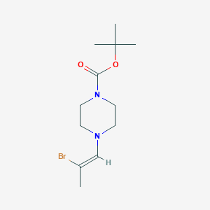 tert-Butyl 4-(2-bromoprop-1-en-1-yl)piperazine-1-carboxylate