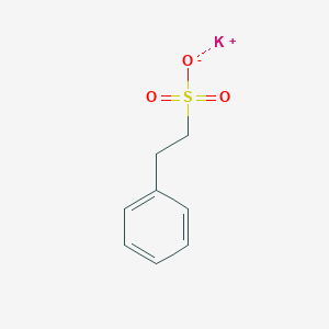 molecular formula C8H9KO3S B15251099 Potassium2-phenylethane-1-sulfonate 