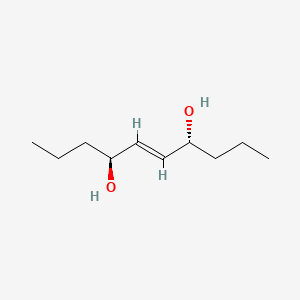 molecular formula C10H20O2 B15251103 rel-(4R,7S,E)-Dec-5-ene-4,7-diol 