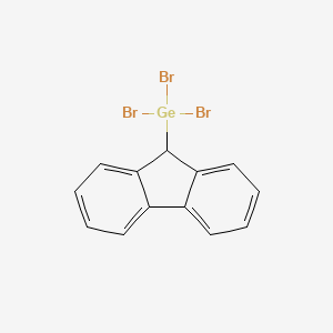 Tribromo(9H-fluoren-9-YL)germane