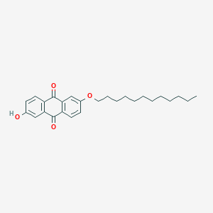 2-(Dodecyloxy)-6-hydroxyanthracene-9,10-dione