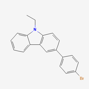 3-(4-Bromophenyl)-9-ethyl-9H-carbazole