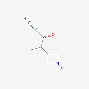 4-(Azetidin-3-yl)pent-1-yn-3-one