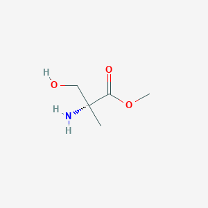 methyl (2R)-2-amino-3-hydroxy-2-methylpropanoate