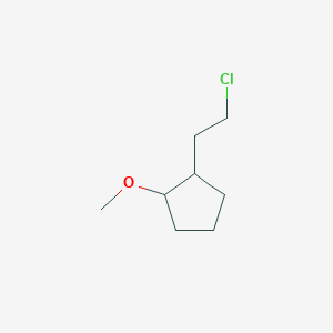 1-(2-Chloroethyl)-2-methoxycyclopentane