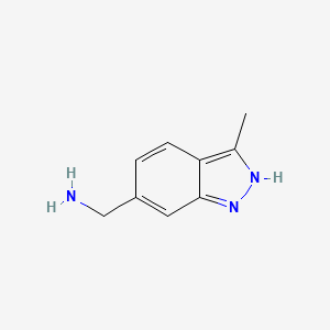 (3-Methyl-1H-indazol-6-yl)methanamine