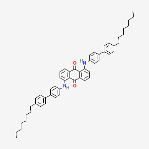 1,5-Bis((4'-octyl-[1,1'-biphenyl]-4-yl)amino)anthracene-9,10-dione