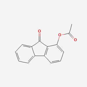 9-Oxo-9h-fluoren-1-yl acetate