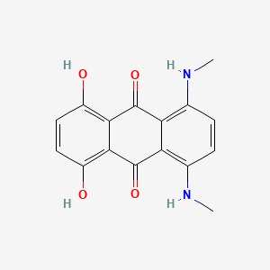 1,4-Dihydroxy-5,8-bis(methylamino)anthracene-9,10-dione