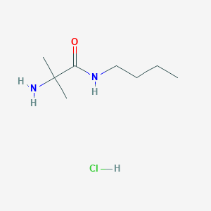 molecular formula C8H19ClN2O B1525162 2-氨基-N-丁基-2-甲基丙酰胺盐酸盐 CAS No. 1220034-26-3