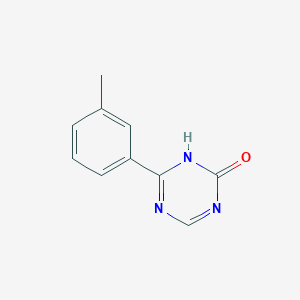 6-(3-Methylphenyl)-1,3,5-triazin-2(1H)-one