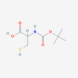 2-((tert-Butoxycarbonyl)amino)-3-mercaptopropanoic acid