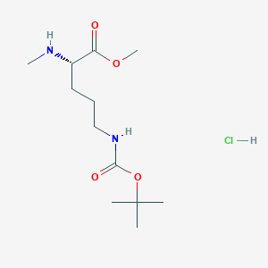 N-Me-Orn(Boc)-OMe.HCl