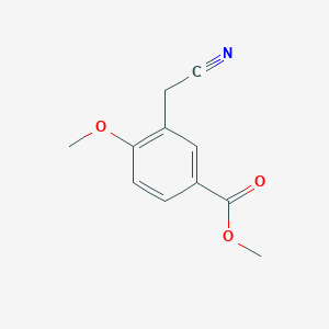 Methyl 3-(cyanomethyl)-4-methoxybenzoate