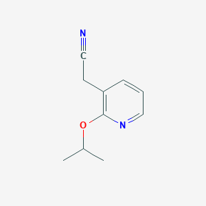 2-(2-Isopropoxypyridin-3-yl)acetonitrile