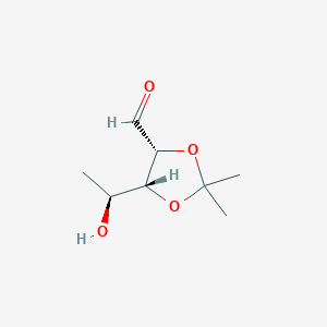 (4R,5R)-5-[(1S)-1-hydroxyethyl]-2,2-dimethyl-1,3-dioxolane-4-carbaldehyde