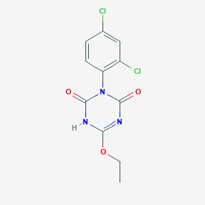 3-(2,4-Dichlorophenyl)-6-ethoxy-1,3,5-triazine-2,4(1H,3H)-dione