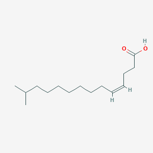 (Z)-13-Methyltetradec-4-enoic acid