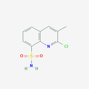 2-Chloro-3-methylquinoline-8-sulfonamide