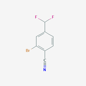 2-Bromo-4-(difluoromethyl)benzonitrile