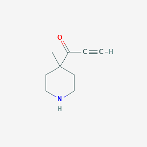 1-(4-Methylpiperidin-4-yl)prop-2-yn-1-one